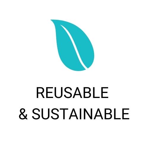 Reusable and Sustainable O REUSABLE SUSTAINABLE 